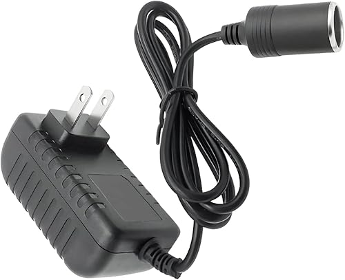 Convertidor de CA a CC fuente de alimentación de enchufe de encendedor de cigarrillos de coche de 12 V 2 A 24 W fuente de alimentación de 110 V 240