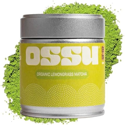 OSSU Organic Lemongrass Ceremonial Matcha Powder Cover