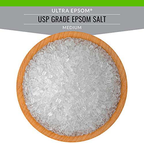Saltworks Ultra Epsom Premium Bath Salt, Medium Grain, 2 Pound Bag #TOP3