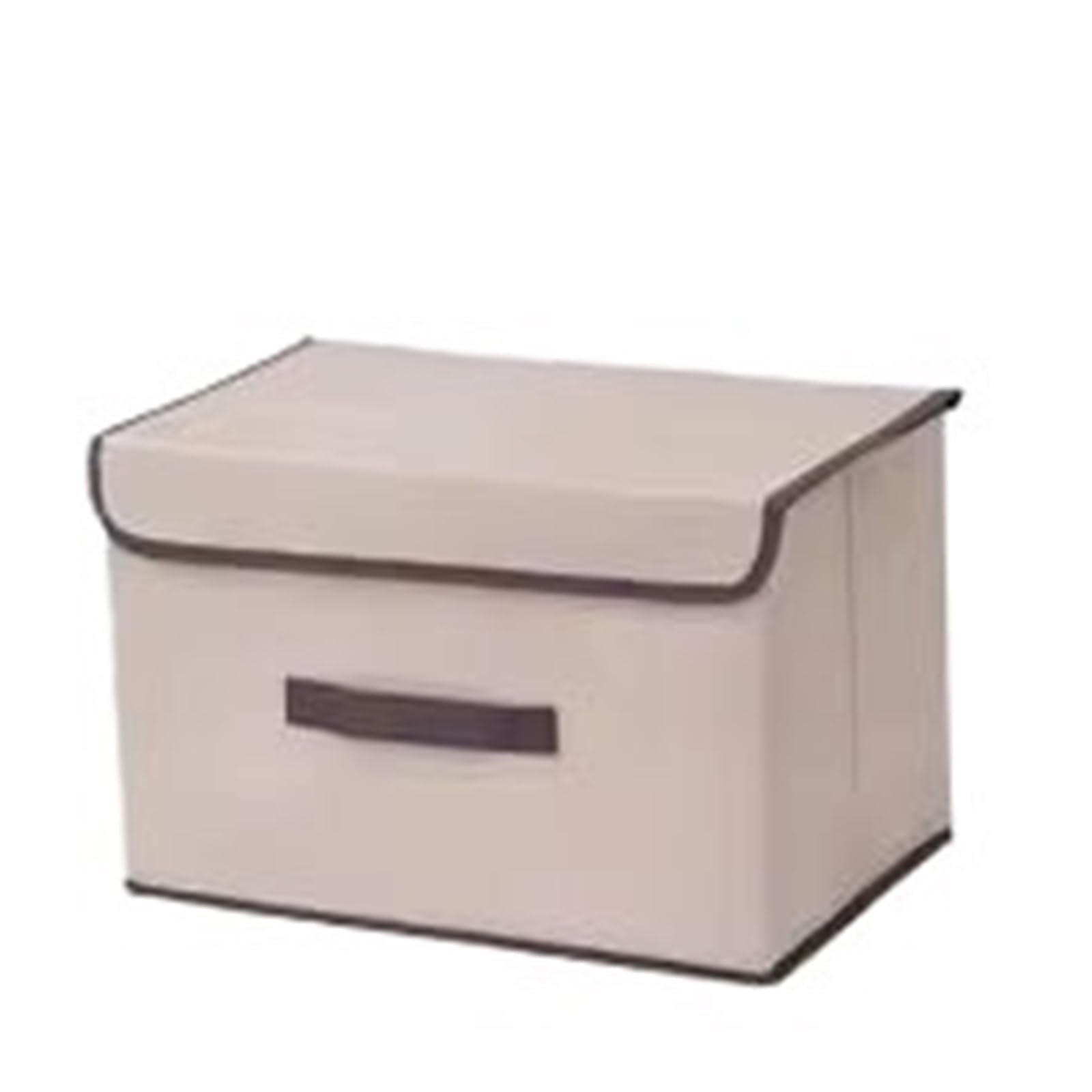 ZHSOAO 4Pcs Non-woven Storage Box, Multi-function Foldable Organizer For Underwear Sundries, Home Clothing & Organi for Clothing Bedding Blankets(Beige,36 * 23 * 24CM)