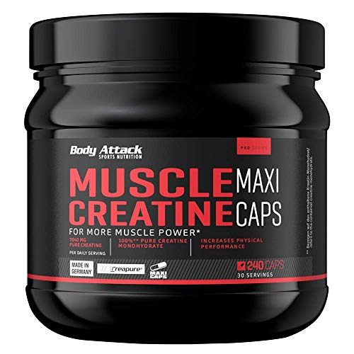 Body Attack Muscle Creatine - 240 Maxi-Caps