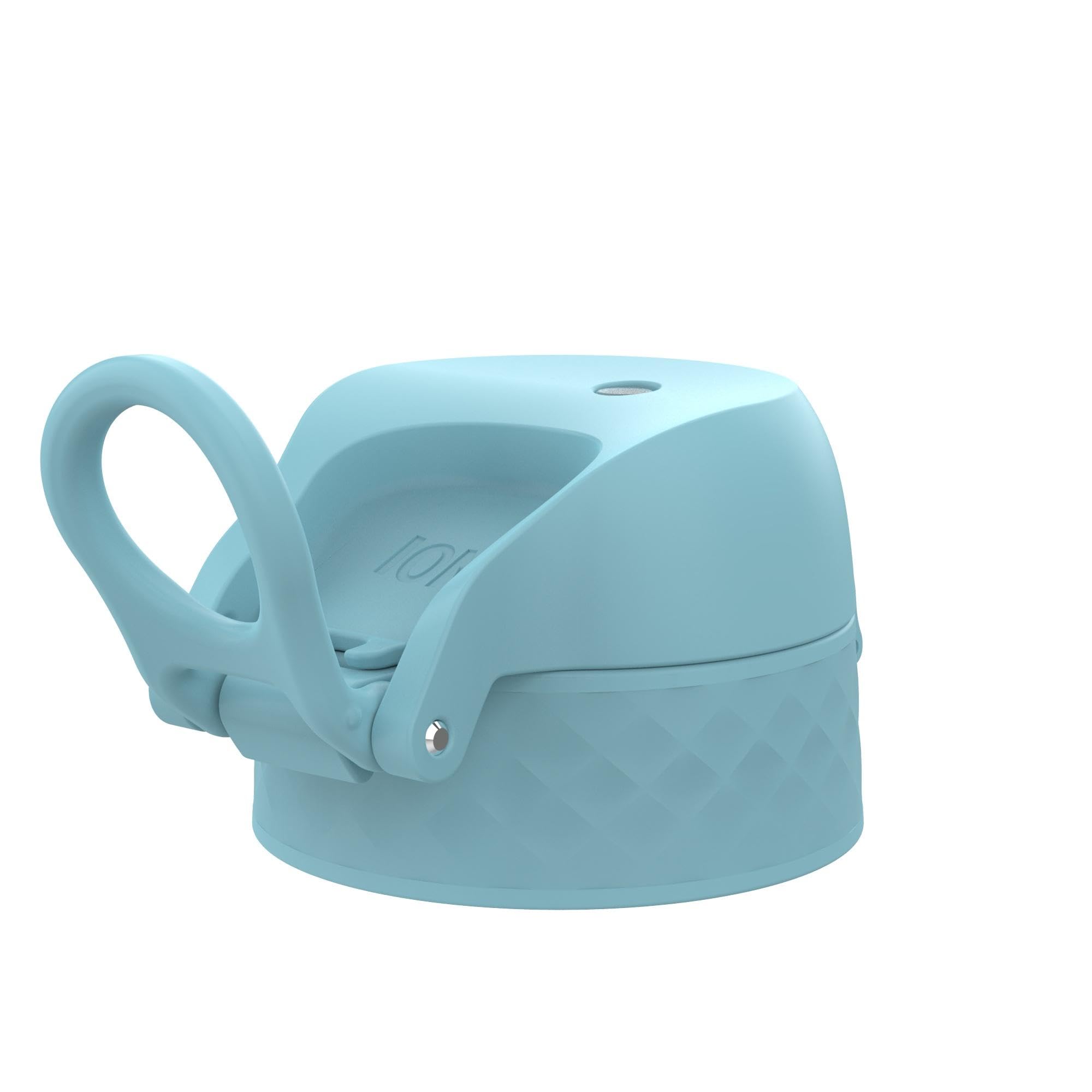 Ion8 Coperchio di ricambio per borraccia 350ml / 400ml / 500ml / 600ml, Prova di perdite, Senza BPA, Piccolo, Blu Alaska