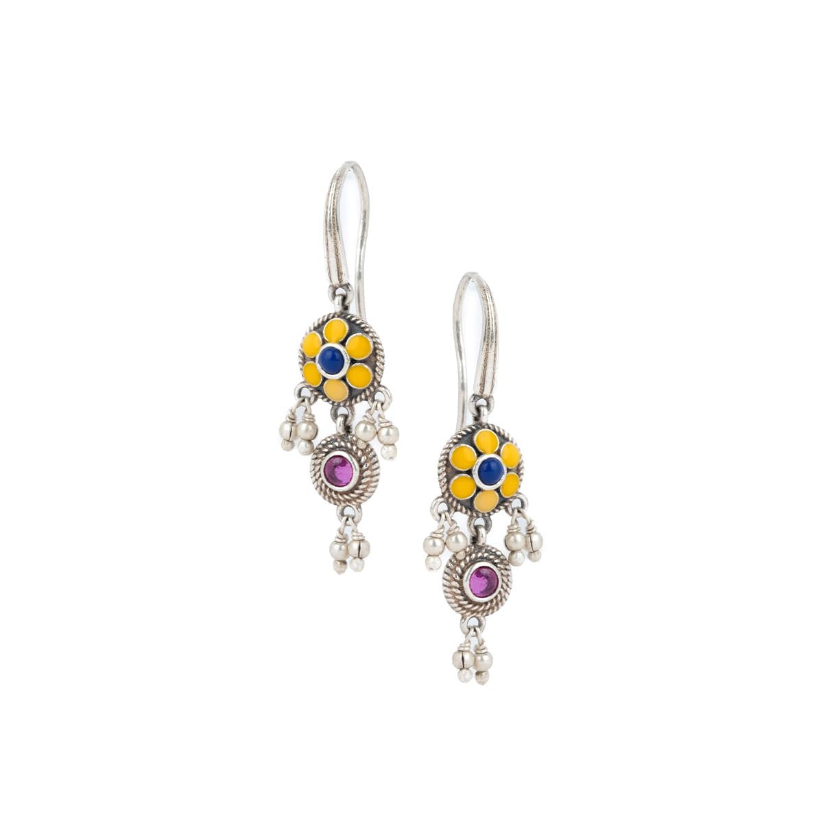 Shaya by CaratLane Phulwadi Work Earrings in 925 Silver for Women (B0DG2W7LFB) Amazon Price History, Amazon Price Tracker