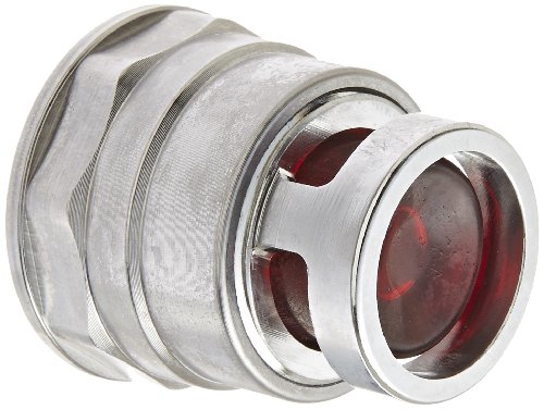 Lente de repuesto para luces piloto Siemens 51RC4G2 color rojo de cristal para entornos de riesgo
