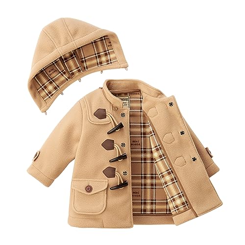 10-3862-497 Duffle Coat, Outerwear, Fleece Thermal Jacket, For Boys, Girls, Babies, Kids, Children's Clothing4