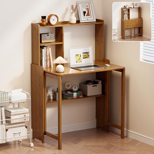 Dezyfurni Bamboo Folding Desk