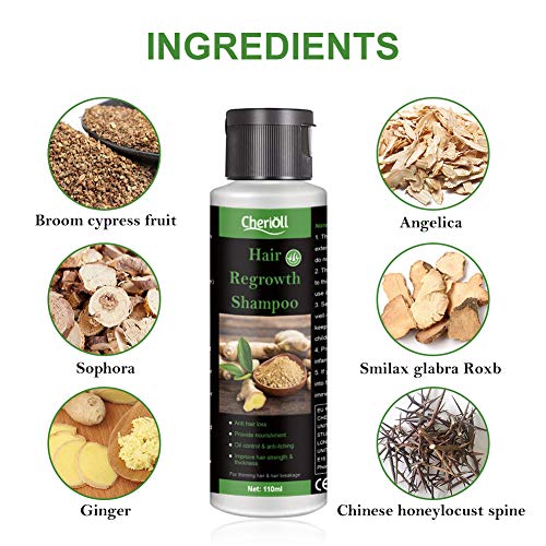 Hair Loss Shampoo, Hair Growth Shampoo, Anti-Hair Loss, Extra Strength Hair Growth Treatment, Treated Hair Care for Thinning Hair, Natural Hair Regrowth For Men & Women, Grow Hair Faster