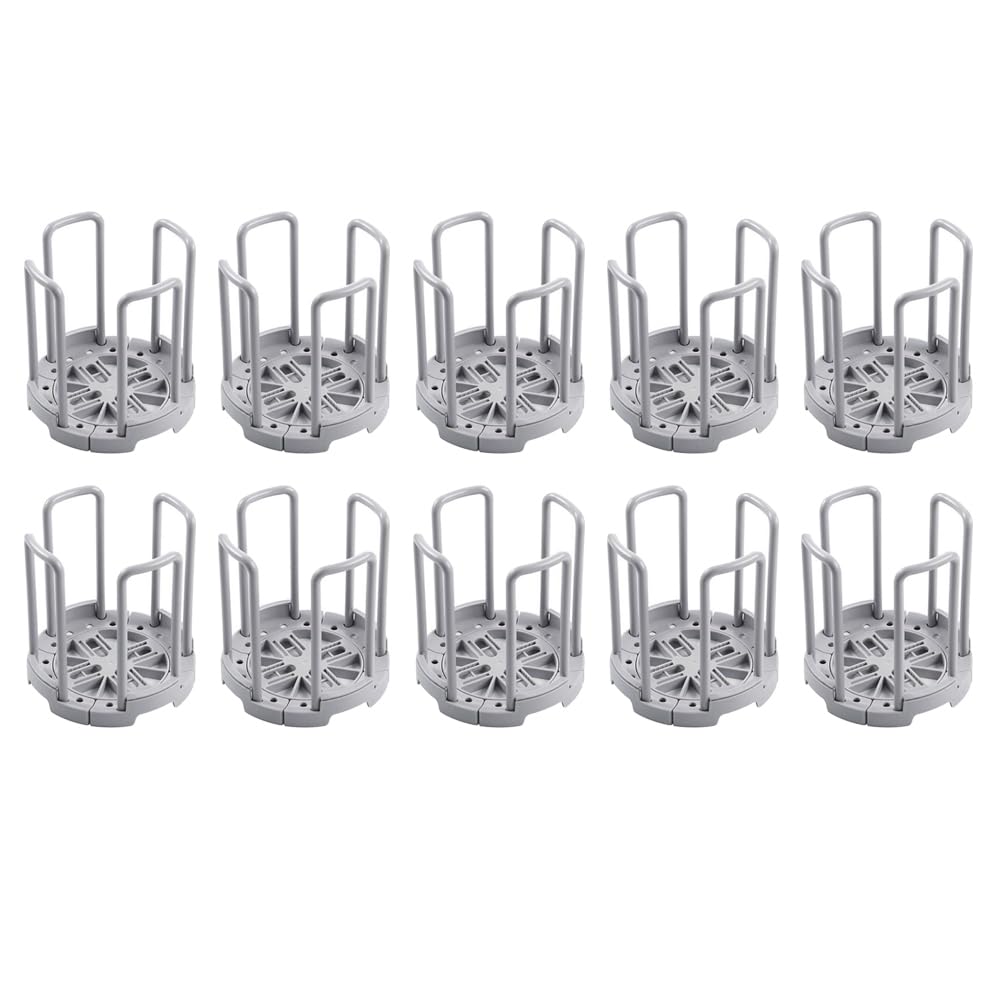CTRLZS Retractable Desktop Dish Rack Dish Storage Rack Storage Rack Drain Cup Rack Kitchen Gray