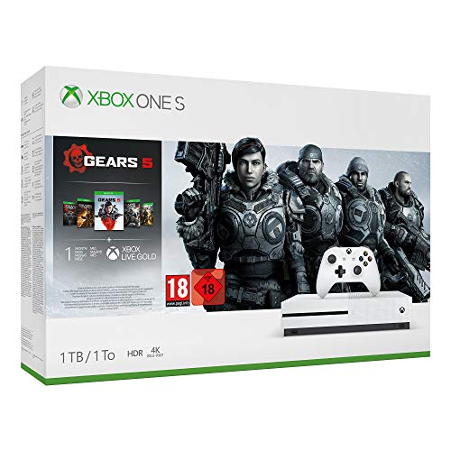 Xbox One S 1TB Console - Gears 5 Bundle [Edizione: Regno Unito]