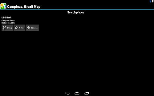 Campinas, Brasil Mapa Offline: PLACE STARS