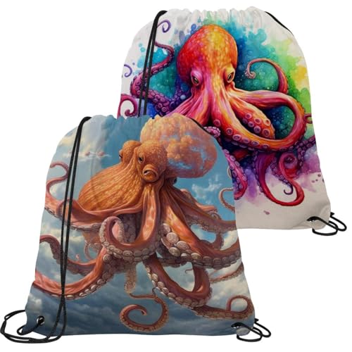Sac à dos cordon multicolore pliable étanche homme femme