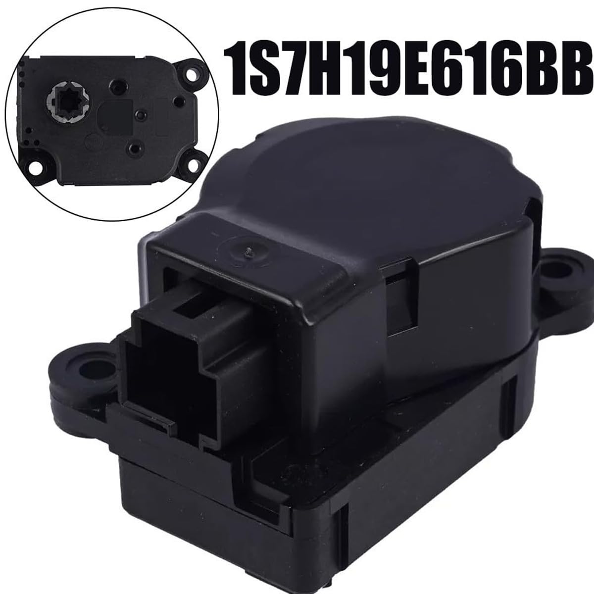 1S7H19E616BB Attuatore elettrico per flap di miscelazione per Ford Fiesta 2008-2017 Attuatore per flap di miscelazione Aria condizionata 1581549