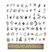 Keyzone Wholesale 100 Pieces Mixed Charms Pendants DIY for Jewelry Making and Crafting
