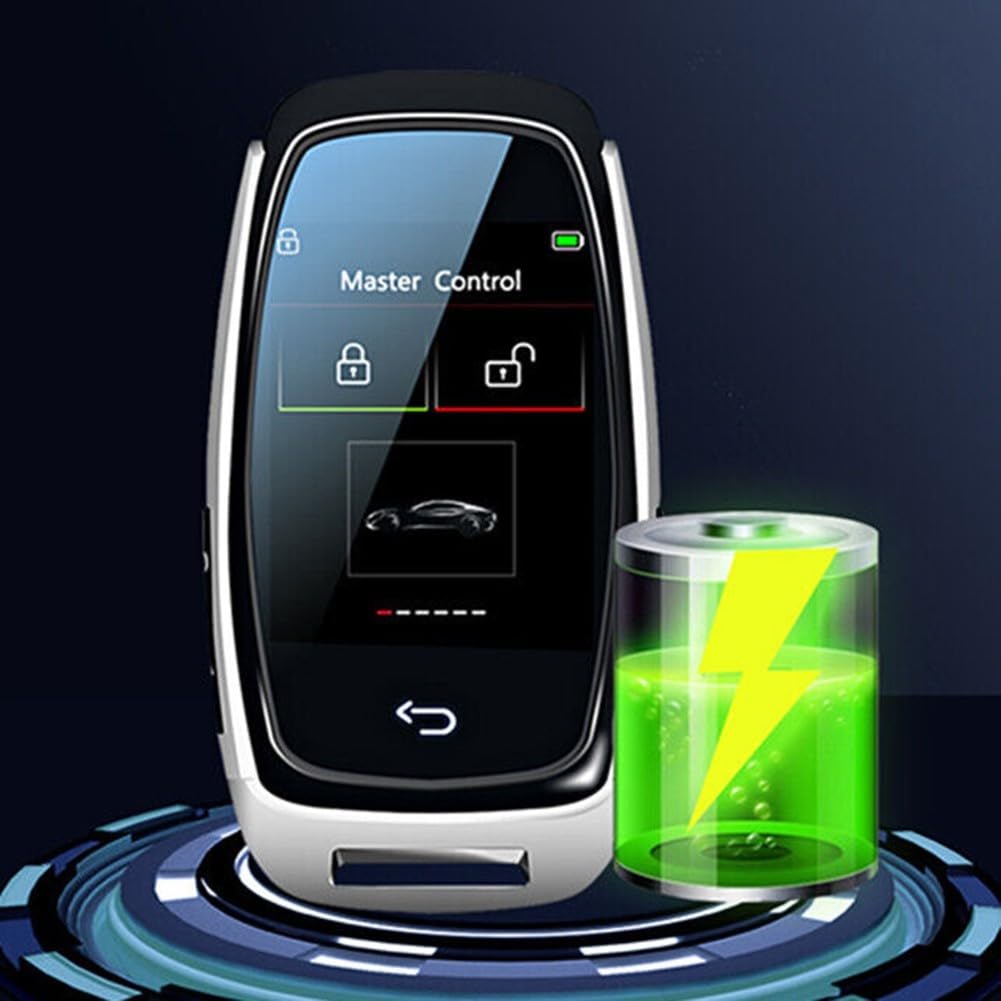 Chiave digitale touch screen auto con display LCD HD per veicoli di accensione a pulsante supporta informazioni proprietario archiviazione e visualizzazione personalizzazione