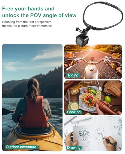 PULUZ POV Neck Mount for GoPro & Phone, Hands-Free Action Camera Lanyard - image 7