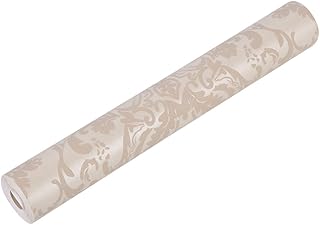 Ladieshow Carta da Parati con Texture in Rilievo(Beige)