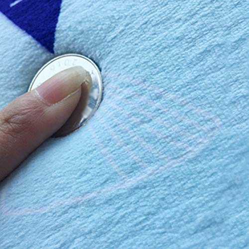 ZDStore Schönheit Und Totenkopf Badematten Set saugfähig 3-teiliges Badvorleger Set rutschfeste Unterlage und… – Bild 4