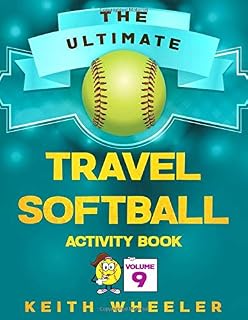 Travel Softball Activity Book: Road Trip Activities and Travel Games For Kids