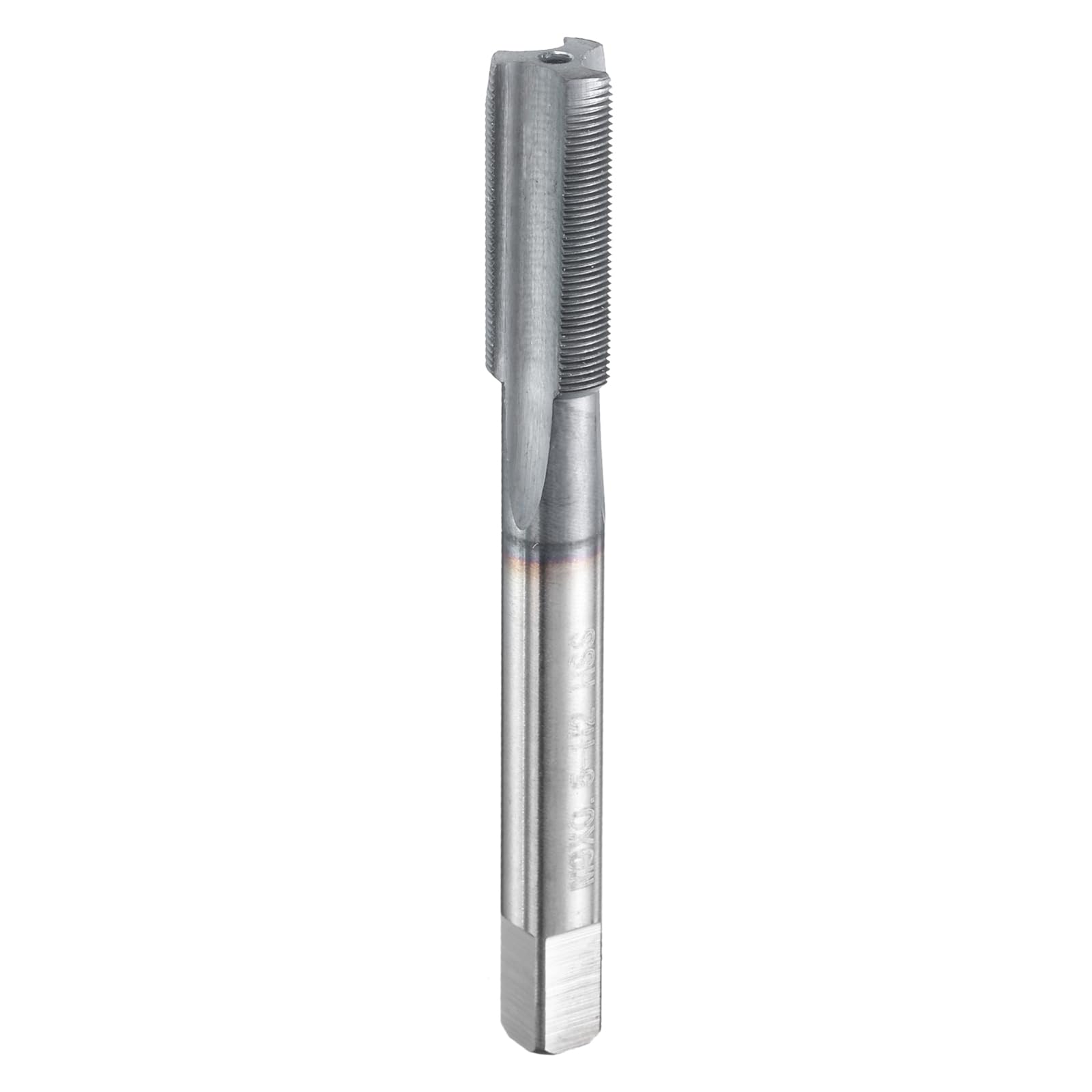 HARFINGTON M9x0.5 Metric Thread Tap 6542 Cobalt High-Speed Steel TiCN Coated Plug Tap Right Hand Straight Flutes Screw Threading Hand Tap