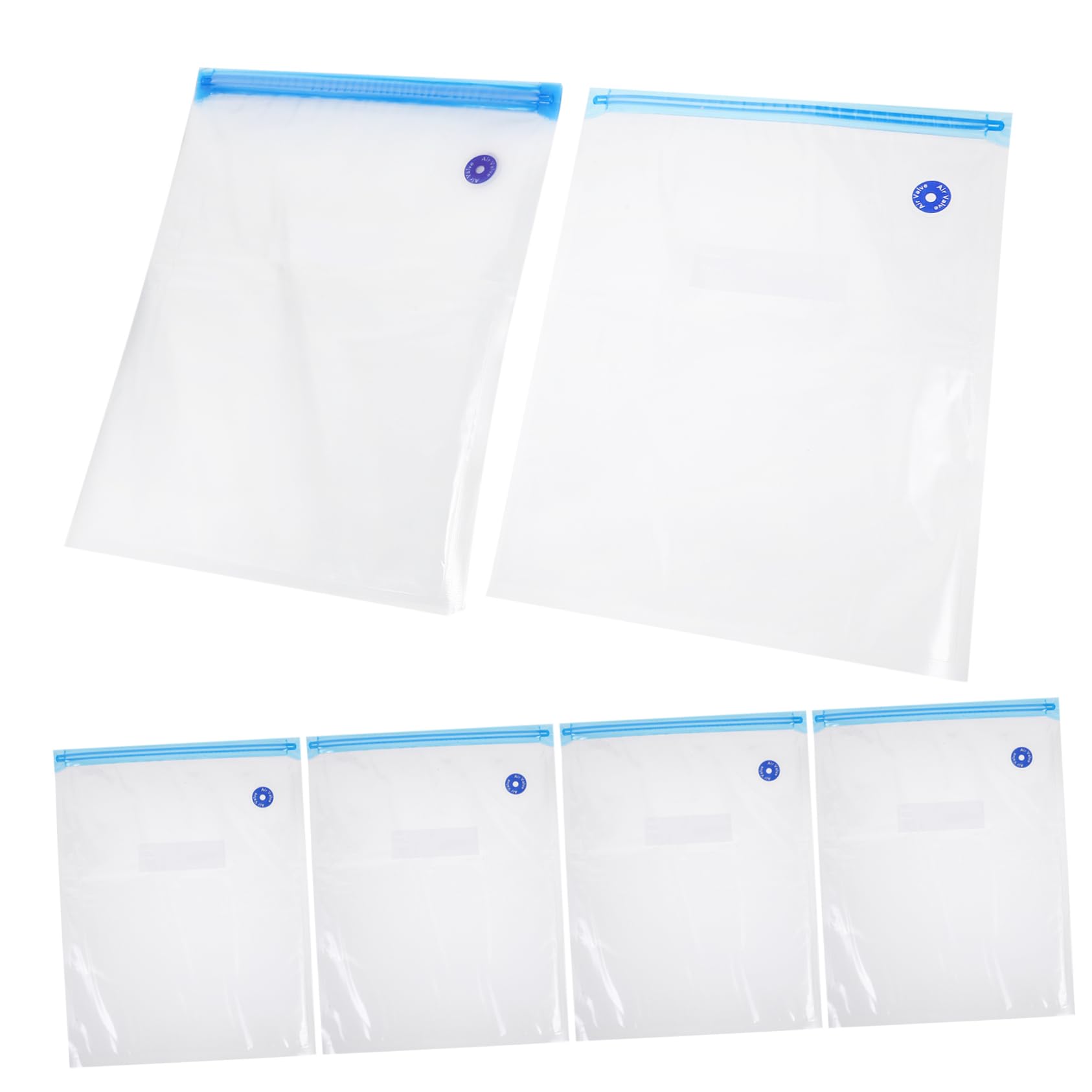 OFFSCH Reusable Vacuum Food Storage Bags 10 Pack Food Preservation Sealing Bags