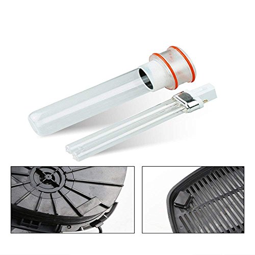 Sunsun HW-3000 UV 9W 5-Stage External Canister Filter w/Media, 793gph, White, HW-3000 PRO