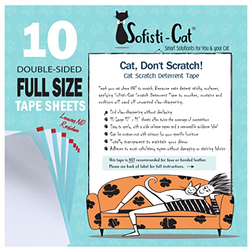 List of Top Ten Best Cat Scratch Tape Top Picks 2023 Reviews