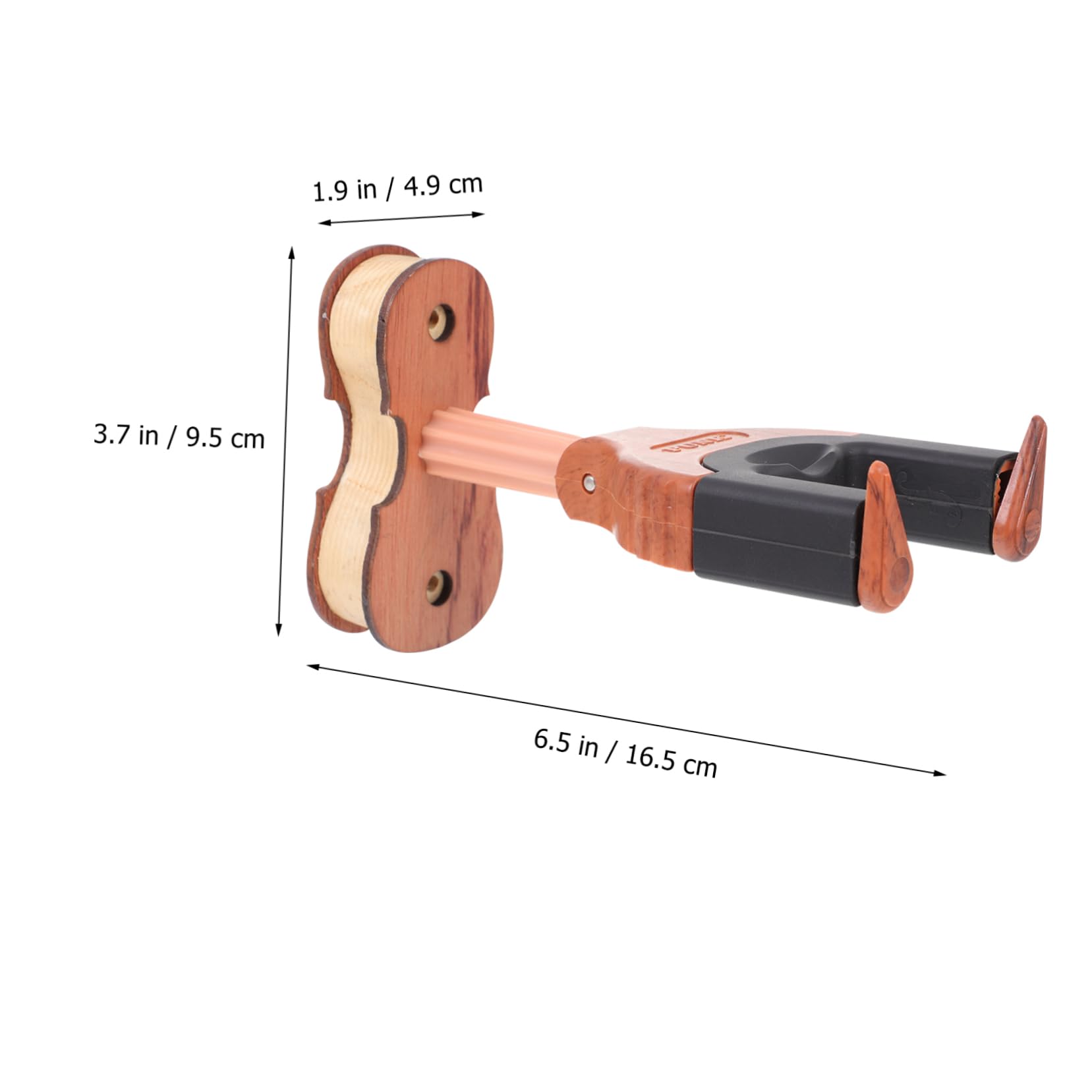 CIMAXIC Automatic Lock Ukulele Hanger Wall Mount for Violin Viola Guitar Wall Stand Viola Hanger Holder