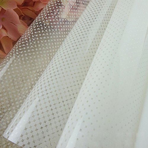 Hohofilm JBD-02-152CM100CM@#18 5Ft By 3.2Ft Roll Semi-Privacy One Way Gradient Window Film White Dot Glass Tint Door Glass Decoration Stickers Self-Adhesive Decoration Film thumb #5