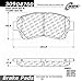 Centric Parts Stoptech Disc Brake Pad 309.04760
