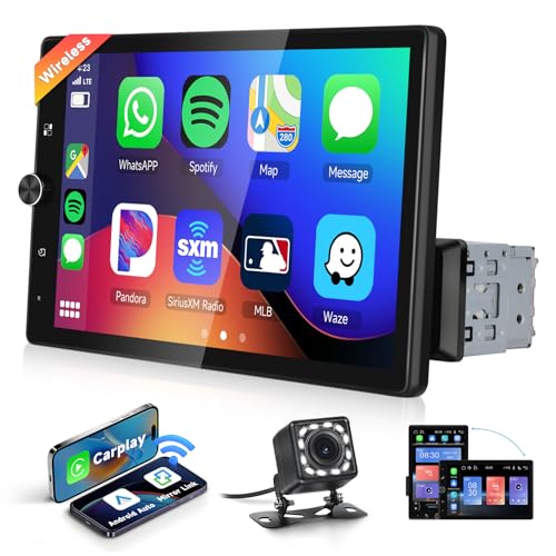 Autoradio Portatile 10,26 Pollici Con CarPlay Wireless E Android Auto - Schermo Touch, Telecamera Posteriore, Bluetooth - Foto 9