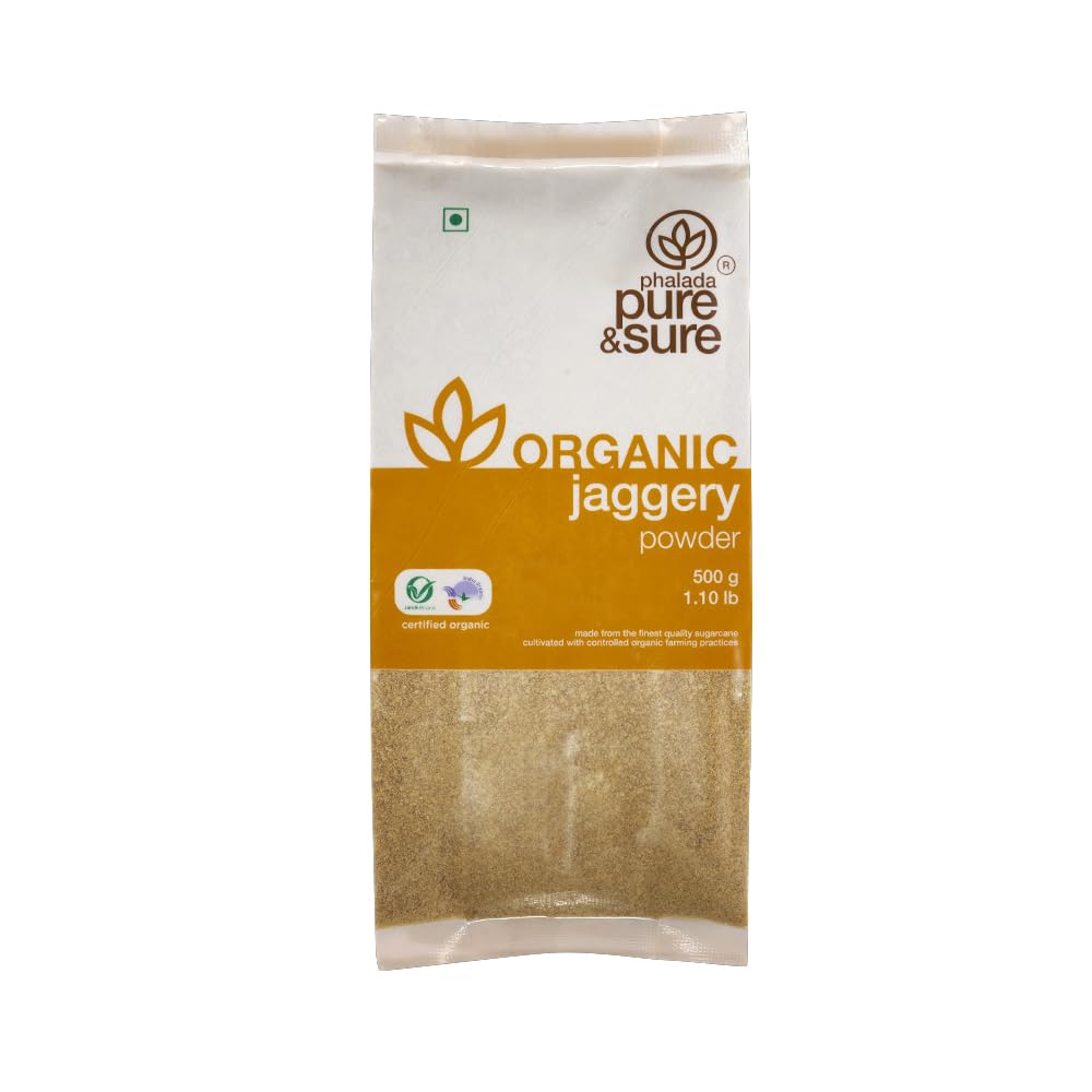 Pure & Sure Organic Jaggery Powder 500gm 100 Desi Gur Powder