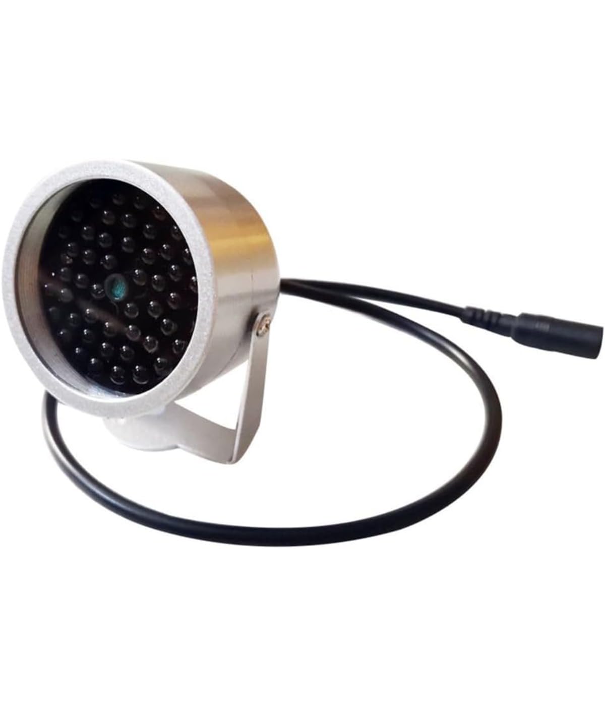 Ovhdriac 940NM IR Illumination with 48 LEDs for Enhanced Security Camera and Large Coverage (Silver)
