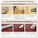Floor Repair Kit with Heat Pen - 11 Colors Wax Blocks for Quick Wax Melting, Professional Vinyl Laminate Floor Repair Kit, to Restore Scratches, Stains, Cracks, Holes on Floors, Doors, Cabinet