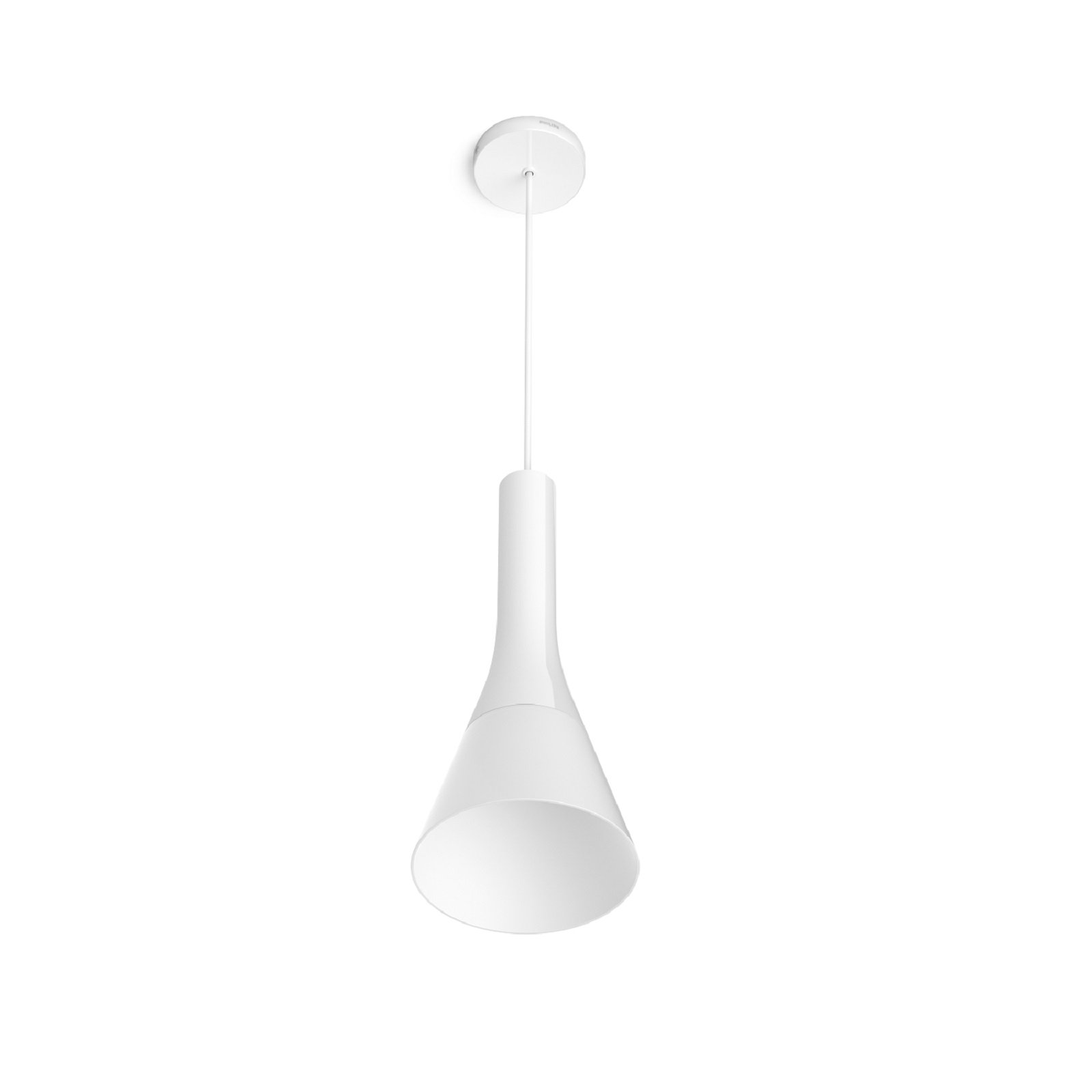 Philips Hue White Ambiance Lampadario LED Smart Explore, Attacco E27, 60 W, Telecomando Dimmer Switch e 1 Lampadina Hue White Ambiance Inclusi