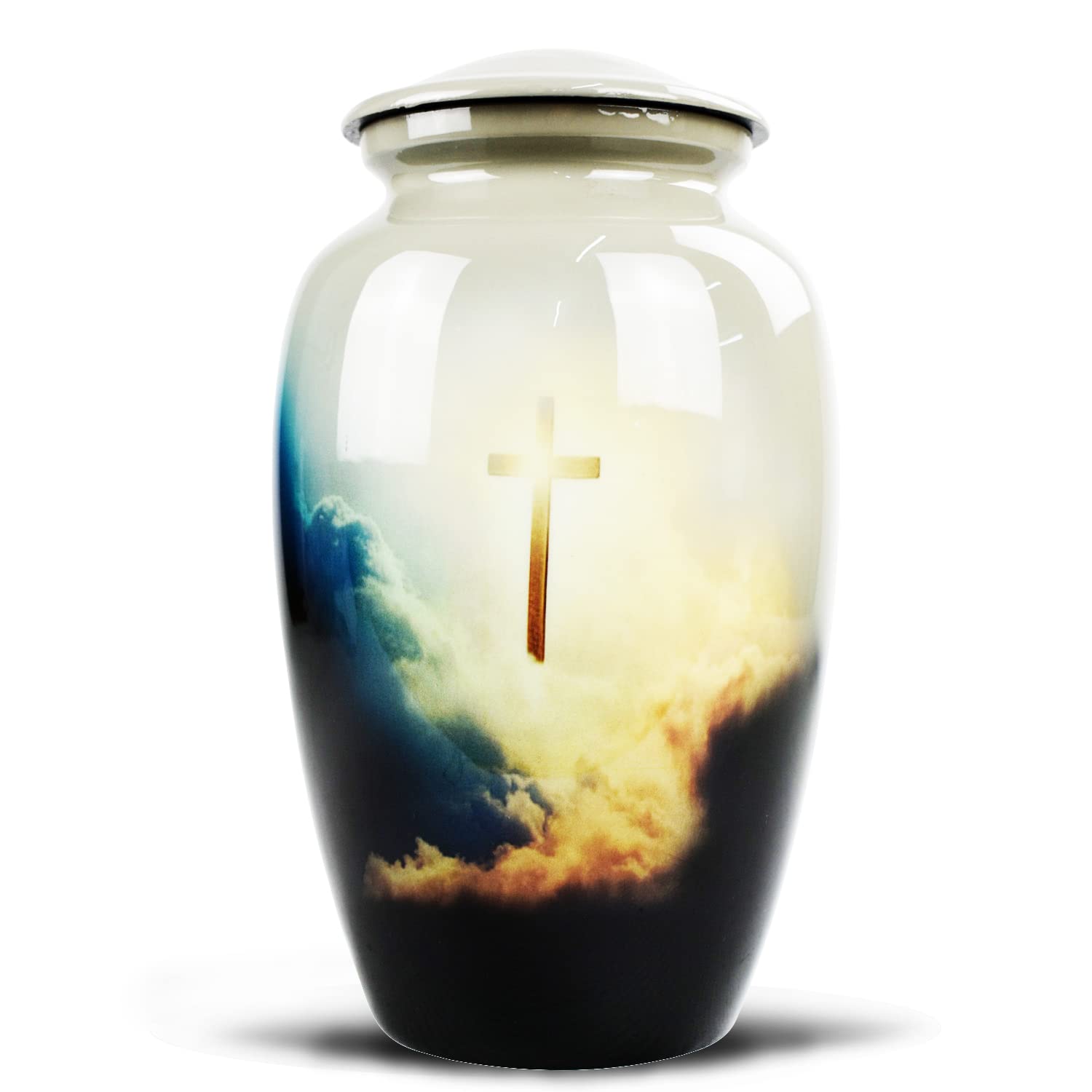 Sterling Ventures Large Urns for Ashes Memorial and Funeral Urns Keepsake Urns (Heavenly Call)