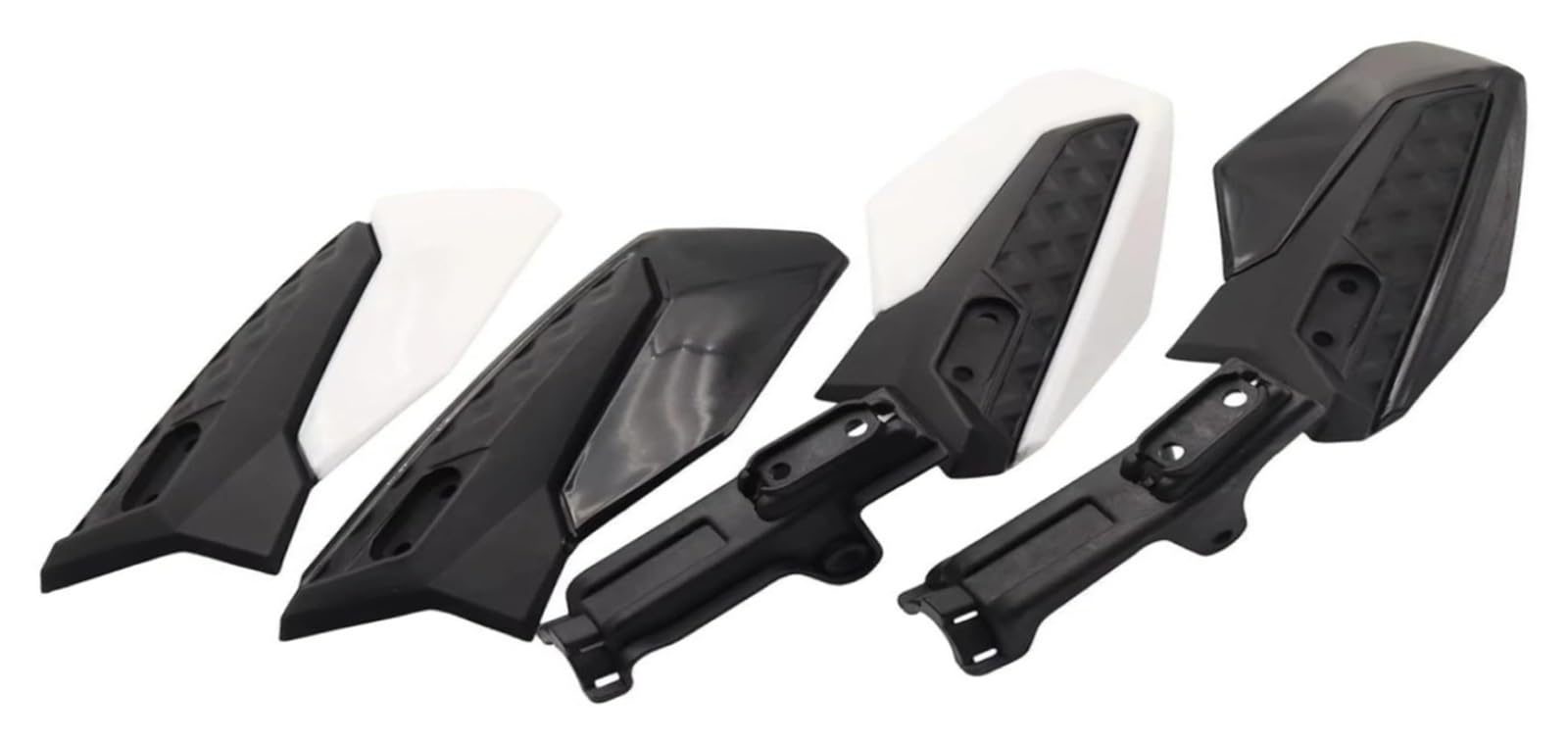 Paramano for moto for SURRON for Ultra for Bee, protezione for mano sinistra e destra, protezione for manubrio freno parabrezza for bici elettrica(Black)