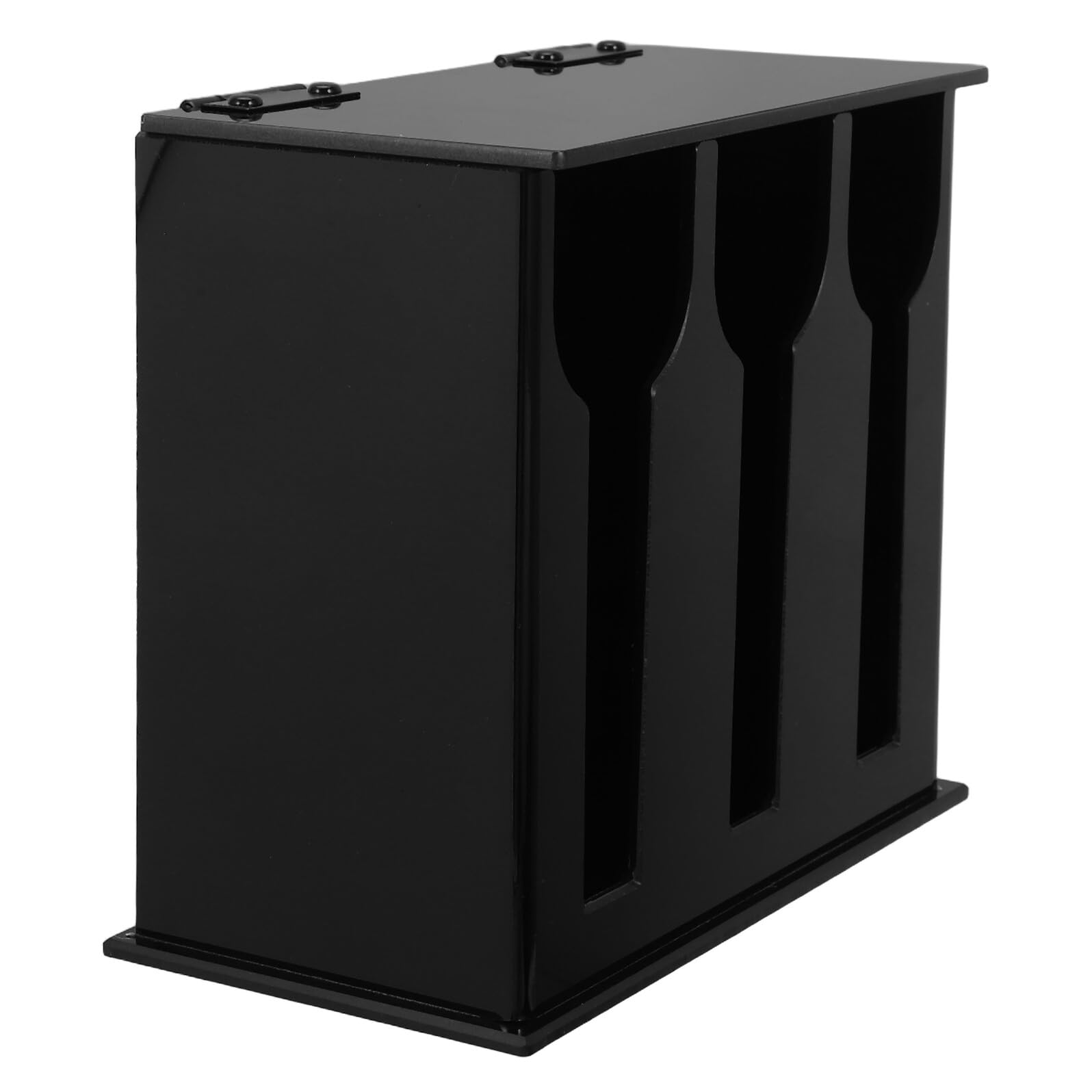 Estante de almacenamiento porta cucharas para encimera soporte para cuchara de cocina organizador de utensilios para encimera Acrílico Negro