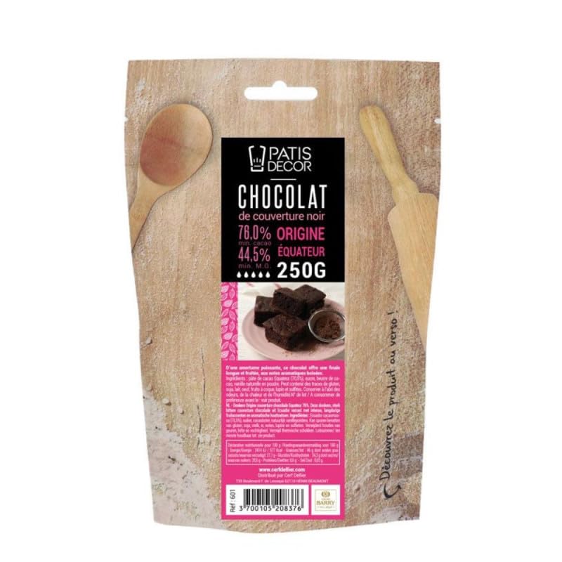 Sélection 5 chocolats noirs Origines