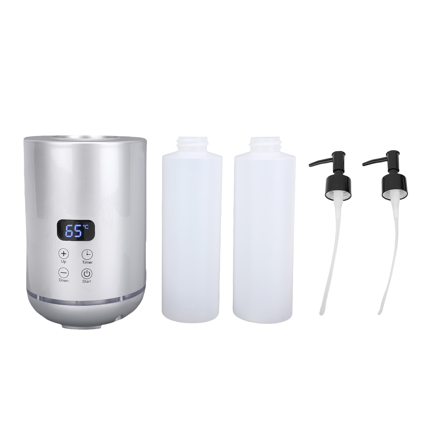 Generic Scaldaolio per Massaggi, Temperatura Regolabile con Luci D'atmosfera per Un'esperienza Spa Rilassante, 250 Ml, Perfetto per Lozioni e Creme per il Corpo (Spina europea)