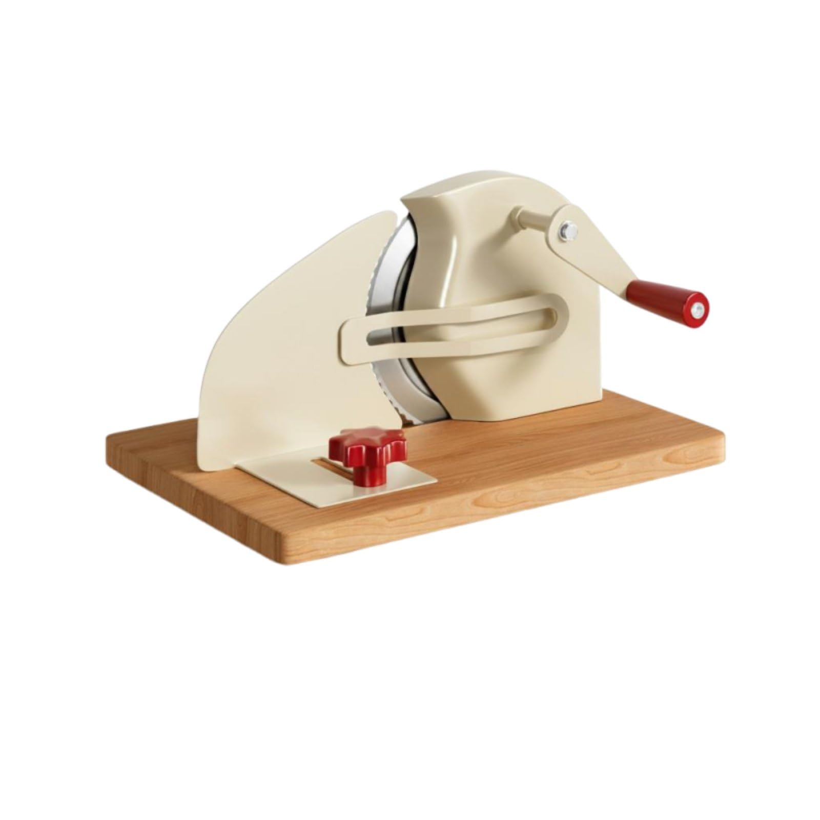 Consistent Slices Hand Crank Bread Easy to Use Manual Bread Stainless Steel Kitchen Tool Safe Design for Bakery, Cafe, Manual Adj Food-image-40