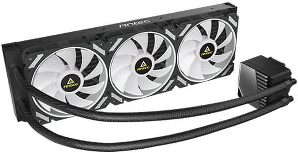 Angle view of Antec Symphony 360 ARGB Liquid Cooler