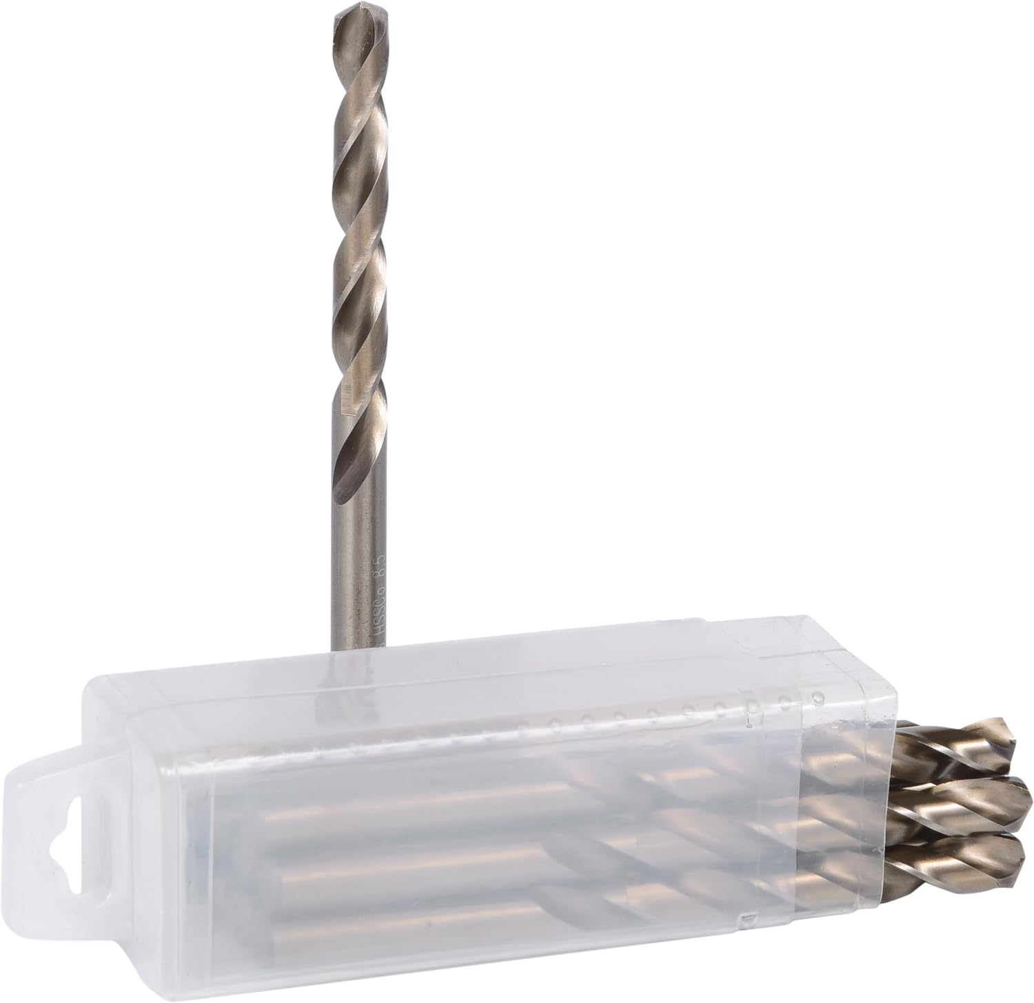 KS Tools 330.3085 Punta Elicoidale HSS-G Co 87, 8.5 mm, Confezione da 10