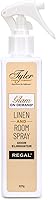 Tyler Candle Company Regal Linen 8oz Room Spray - Luxurious Saffron Jasmine Amber Fragrance for Home Refresh