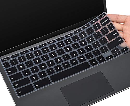 Protector para teclado HP Chromebook 11A G8 negro miniatura 1