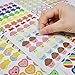 Youngever 5800 Teacher Stickers for Kids, Reward Stickers Mega Variety Pack, Incentive Stickers for Teacher Supplies Classroom Supplies, 18 Design Styles Including 3D Heart, face, Star, owl, Cupcake