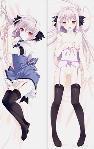 CGY-GOGOART Tsuki NI Yorisou Otome no Sahou-Luna Sakurakouji Anime Freundin Körper 2 Way Tricot 160x50cm(62.9inx19.6in) Kissenbezug Cover