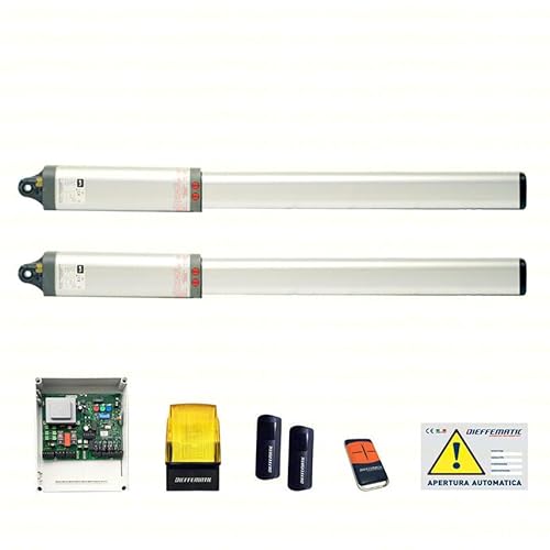 KIT DFM 230V CON MOTORE OLEODINAMICO BFT LUX 2B P935011 00001 DUE ANTE BATTENTI