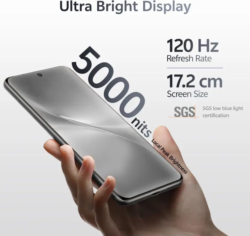 Image of vivo V60 5G (Mist Grey, 8GB RAM, 128GB Storage)