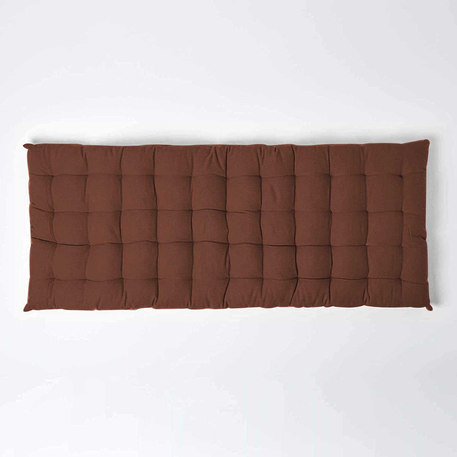 Cuscino per panca da giardino classico in metallo per esterni, rettangolare, per dondolo da esterno, 110 x 40 cm, per seduta da 2/3 posti, per il tempo libero