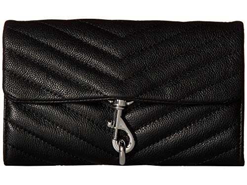 Rebecca Minkoff Edie Wallet On Chain, BLACK